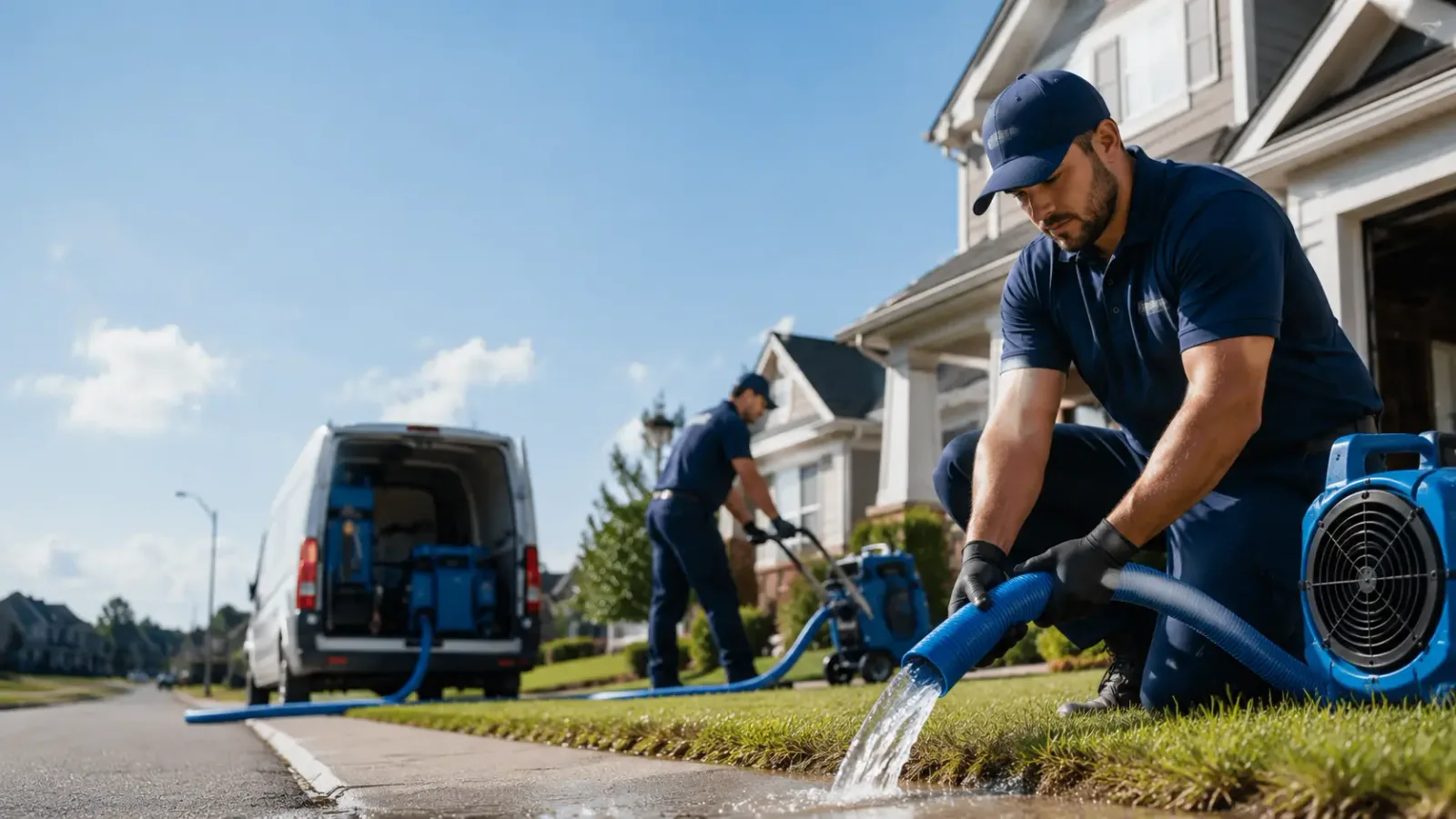 Flood Damage Restoration in Loogootee, IN